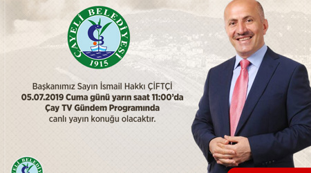 ÇAY TV CANLI YAYINA DAVET